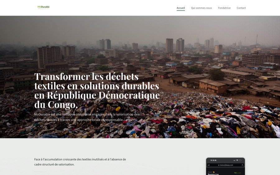 Aperçu — MoDurable RDC